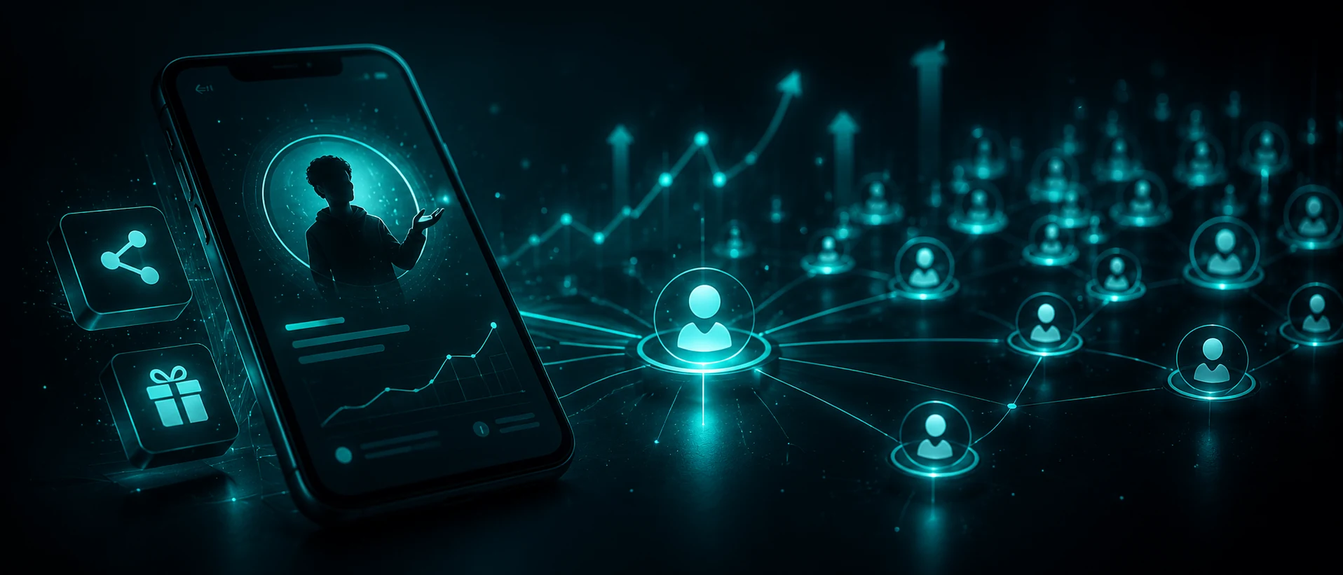 Promote with your own code and grow through your audience.
